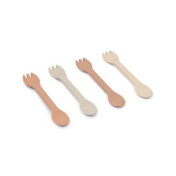 Liewood - Jan 2-1 bestick 4-Pack, Rose