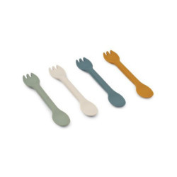 Liewood - Jan 2-1 bestick 4-Pack, Faune Green