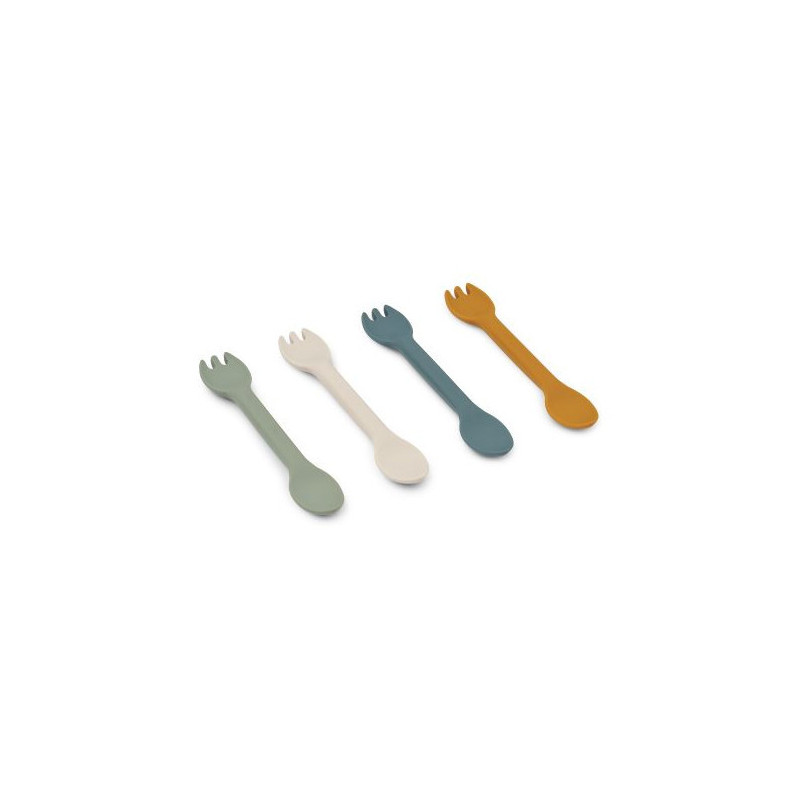 Liewood - Jan 2-1 bestick 4-Pack, Faune Green