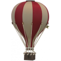 Super Balloon - Luftballong Small Ljusbrun/vinröd
