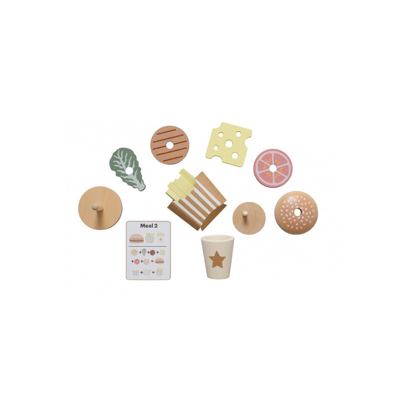 Jabadabado - Stapelbar hamburgare