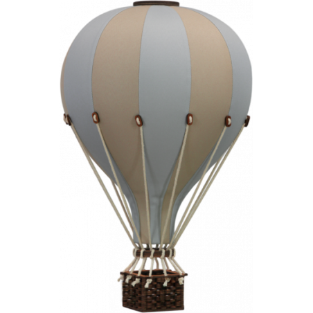 Super Balloon - Luftballong Small Beige/ljusblå