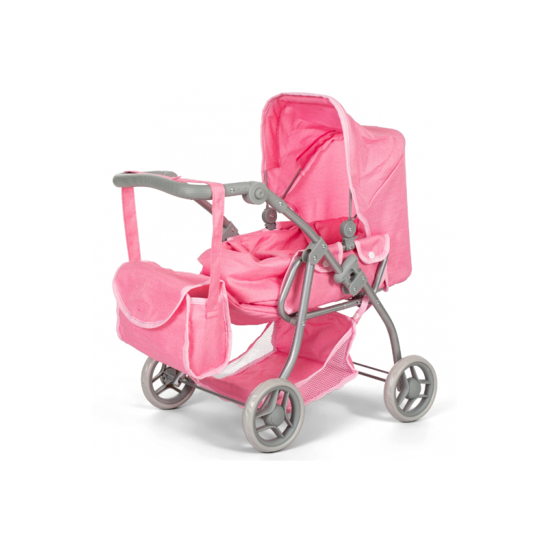 MAMAMEMO -  Dockvagn kombi, rosa