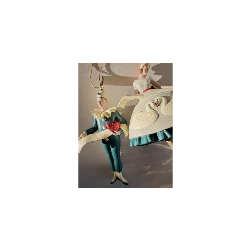 Konges slöjd - Dekorationshänge/ Clown Coeur