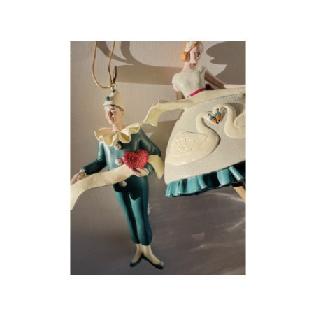 Konges slöjd - Dekorationshänge/ Clown Coeur