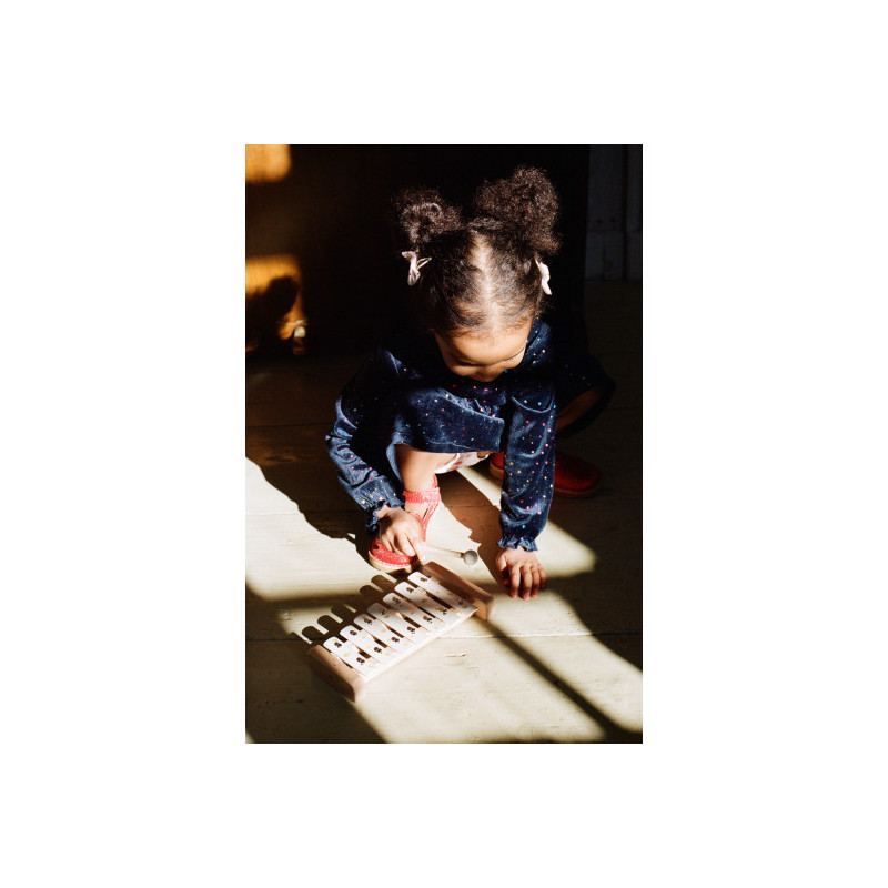 Konges slöjd - Hårspänne 4-pack/ Etoile Brazilian Sand