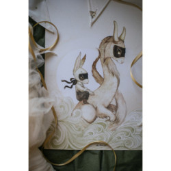 Mrs Mighetto - Poster, Sixten´s Dragon 50x70 cm
