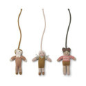 Liewood - 3-pack Babygymsfigurer Doll rose multi mix