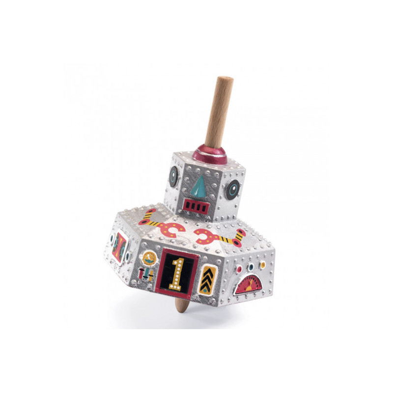 Djeco - Snurra, Robot Silver