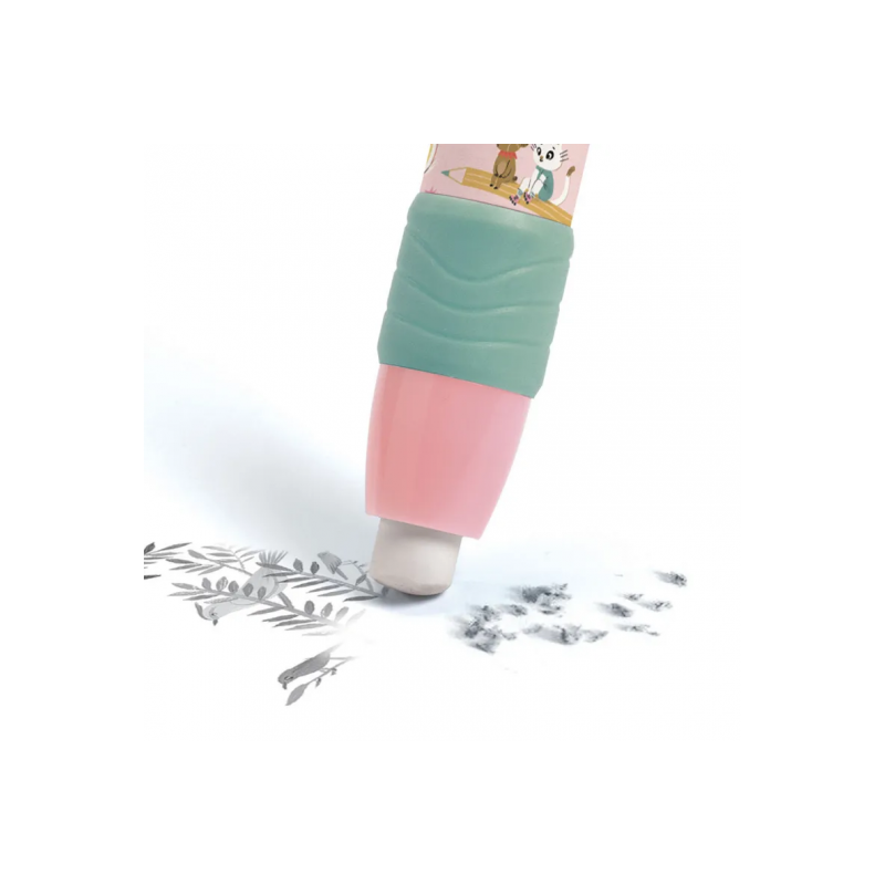 Djeco - Lucille suddigummspenna