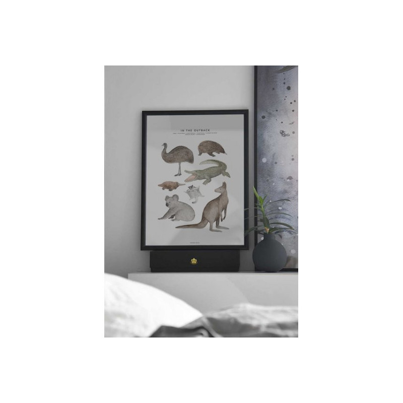 Fashionell - Poster, In the Outback 50x70cm