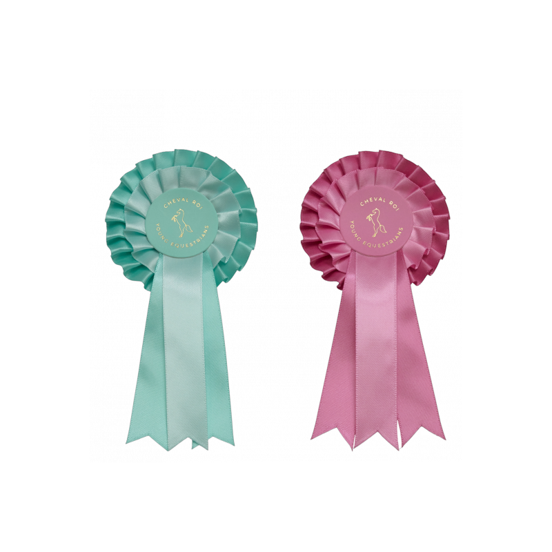 Cheval Roi - Rosetter käpphäst, mint/pink