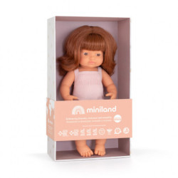 Miniland - Docka Julia med sparkdräkt, 38 cm