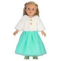 Heless - Dockkläder, Kofta med kjol (35-45 cm)