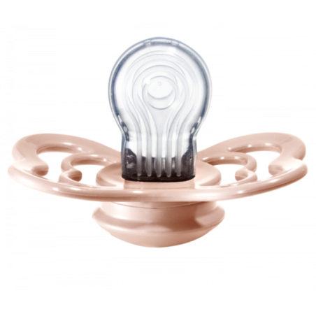 Bibs Napp - Supreme Silikon, Blush (0-6 mån)