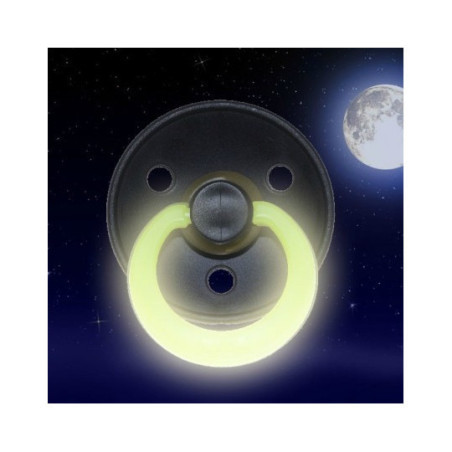 Bibs Napp - Baby blue Night 0-6 mån