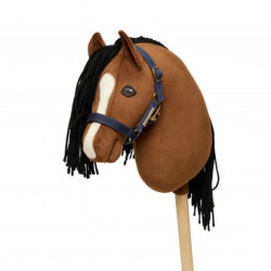 Cheval Roi - grimma till käpphäst, marinblå