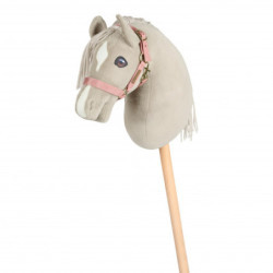 Cheval Roi - grimma till käpphäst, rosa