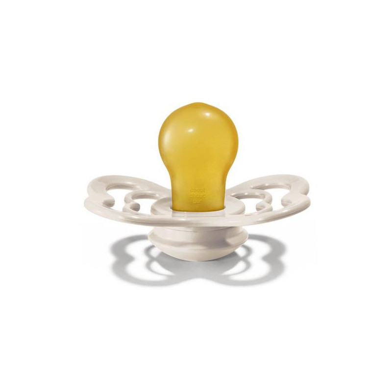 Bibs Napp - Supreme Latex, Ivory, från 6 mån