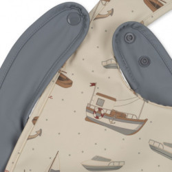 Konges slöjd - 2-pack Haklapp, Sail away