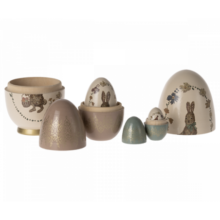 Maileg - Påsk Babushka ägg,  5 st/set