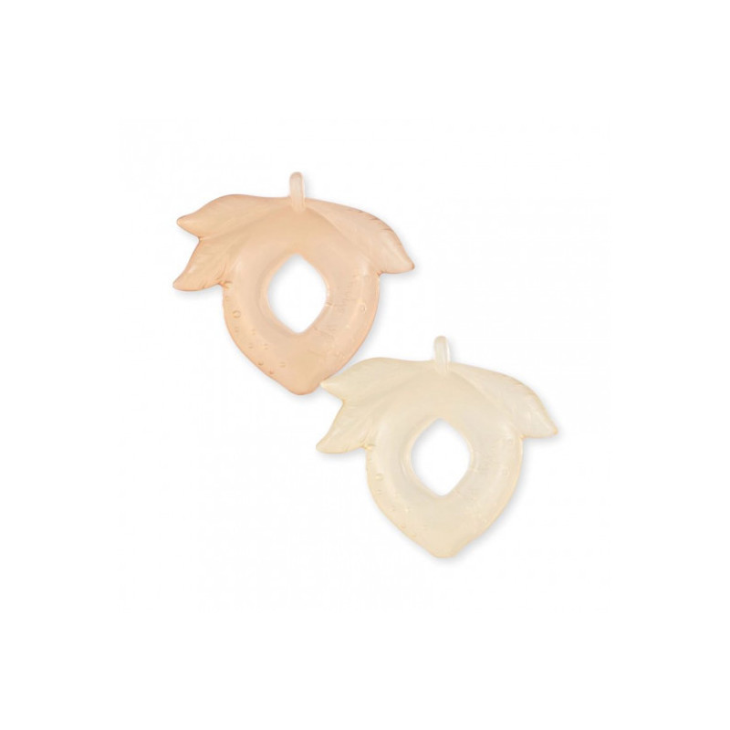 Konges slöjd - Bitleksak, 2-p Cooling Teethers Lemon