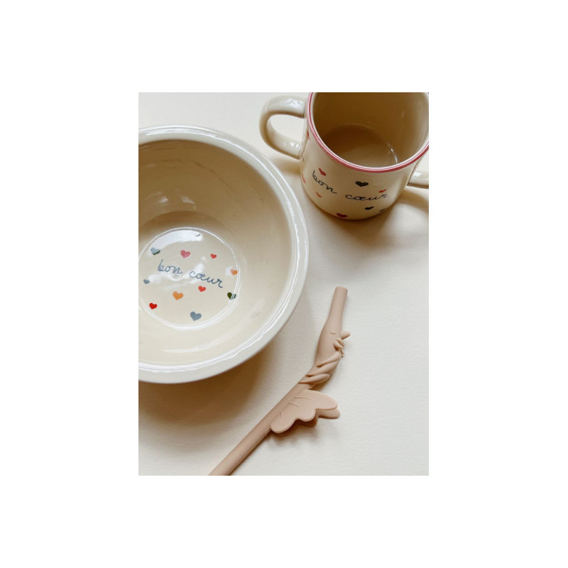 Konges slöjd - Matset, Skål med mugg Bon Coeur