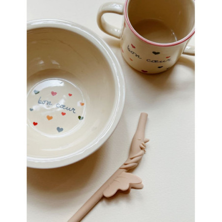 Konges slöjd - Matset, Skål med mugg Bon Coeur