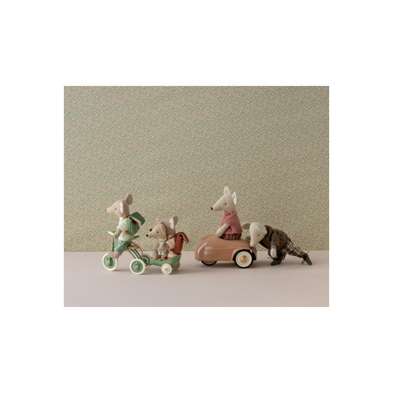 Maileg - Abri à tricycle, Mouse - Grön