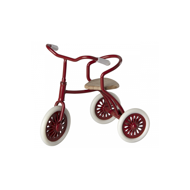 Maileg - Abri à tricycle, Mouse - Röd
