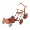 Maileg - Tricycle hanger Mouse, coral