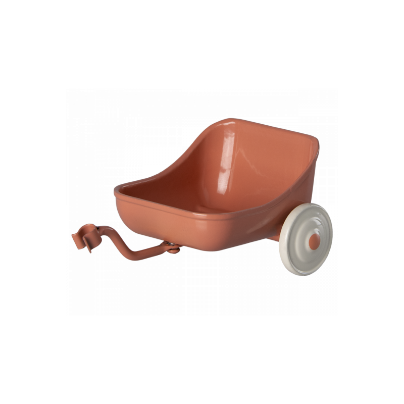 Maileg - Tricycle hanger Mouse, coral