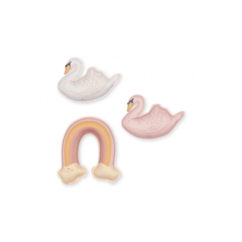 Konges slöjd - 3-pack Strandleksaker, Diving friends Swan