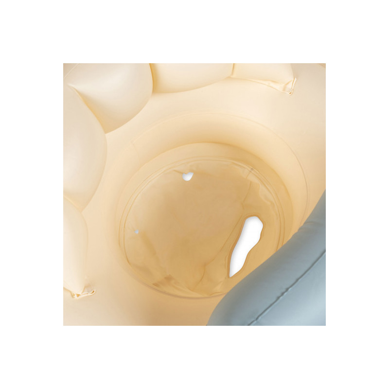 Konges slöjd - Baby Simring, Bil / Cream