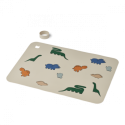 Liewood - Jude Printed Placemat, Dinousaurs