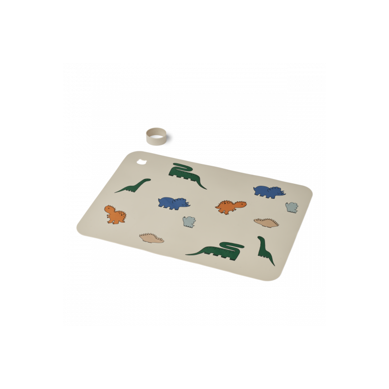 Liewood - Jude Printed Placemat, Dinousaurs