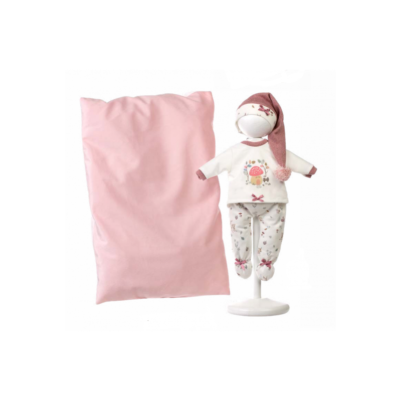 Llorens spansk docka - Kläder "rosa svamp"