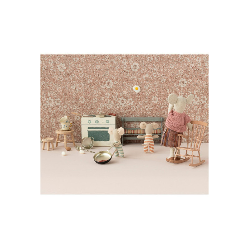 Maileg - Rocking chair Dark powder