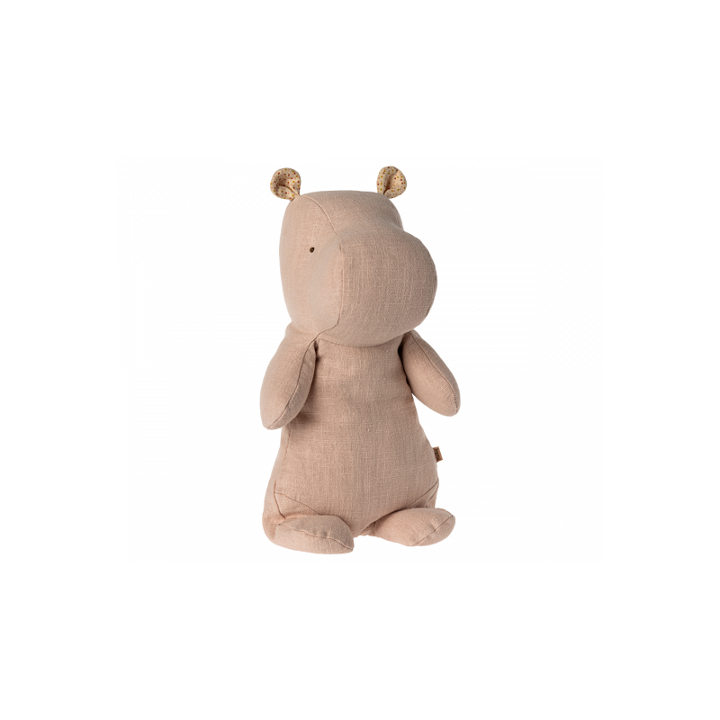 Maileg - Safari friends, Medium hippo - Light rose