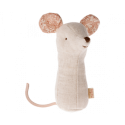 Maileg - Lullaby friends, Mouse rattle - Nature