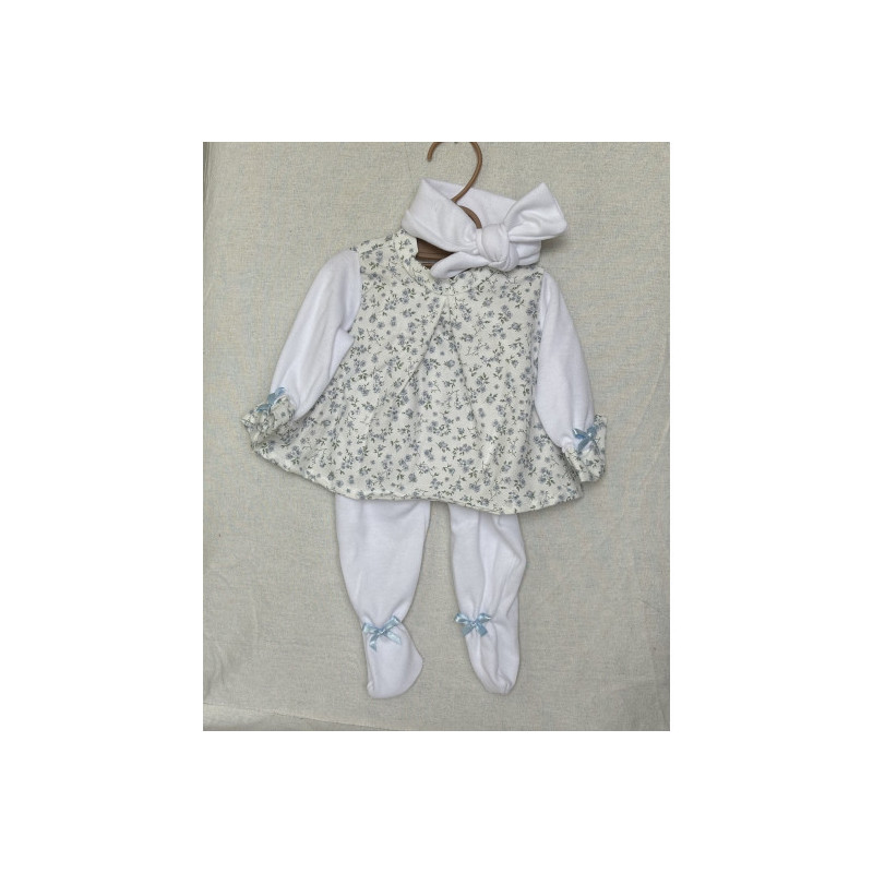 Llorens spansk docka - Kläder - Klänning, små blommor