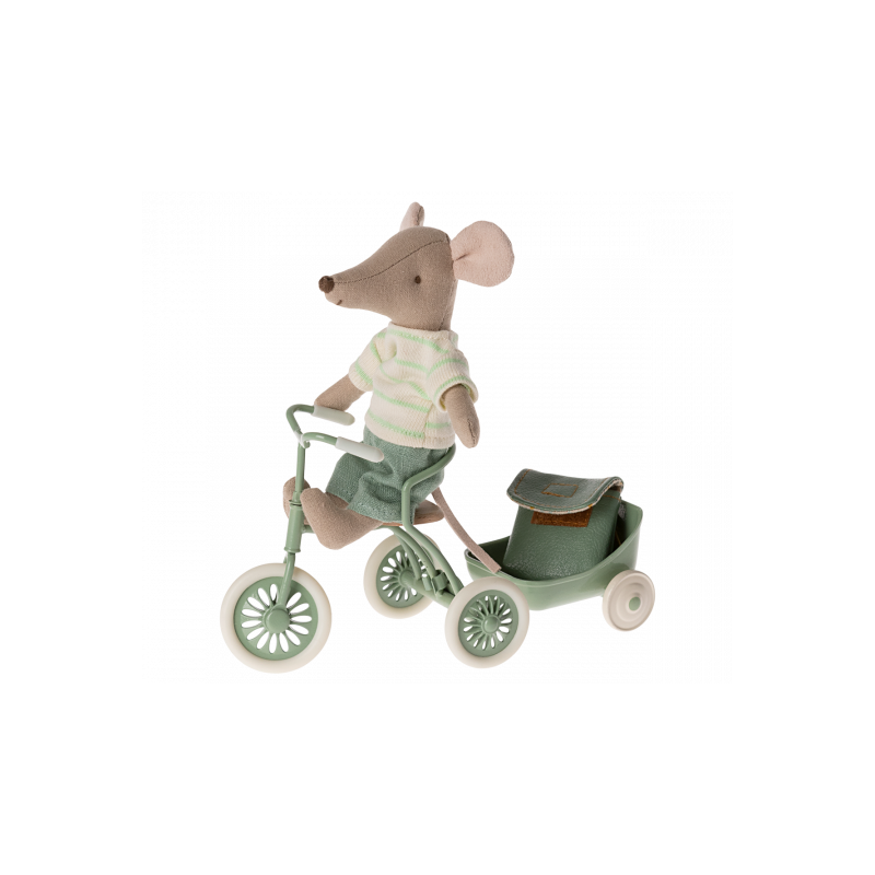 Maileg - Storebror mus, tricycle