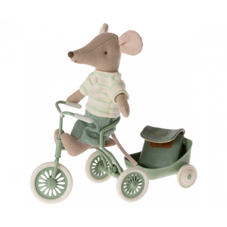 Maileg - Storebror mus, tricycle