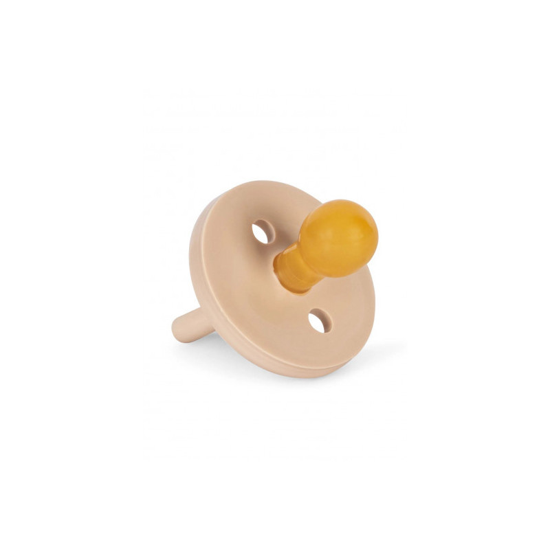 Konges slöjd - Napp Blush, rund sugdel, 0-6 mån