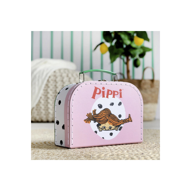 Pippi - Pippi Pappväska, 20 Cm, Rosa
