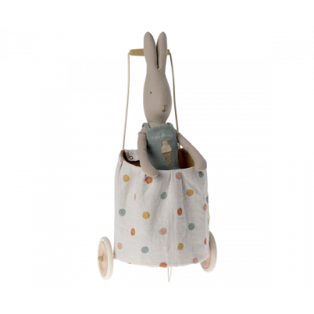 Maileg - Trolley Multi dots, Yellow