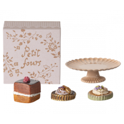 Maileg - Tårta och Tårtfat, Mini