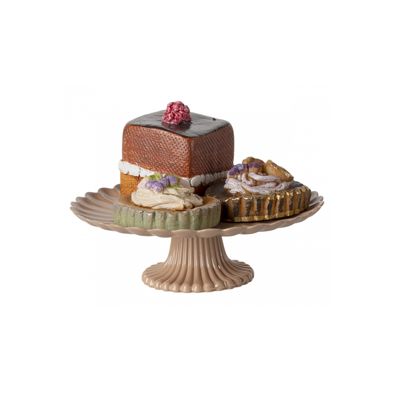 Maileg - Tårta och Tårtfat, Mini