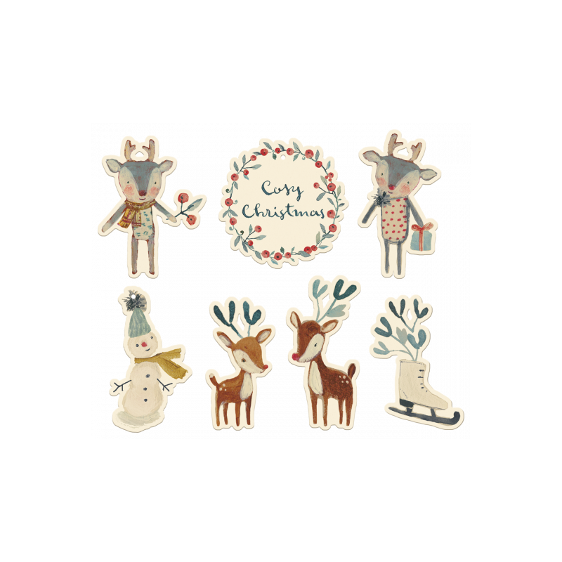 Maileg - Gift tags, Cosy Christmas