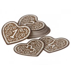 Maileg - Etiketter för adventskalender, Nr. 1-24